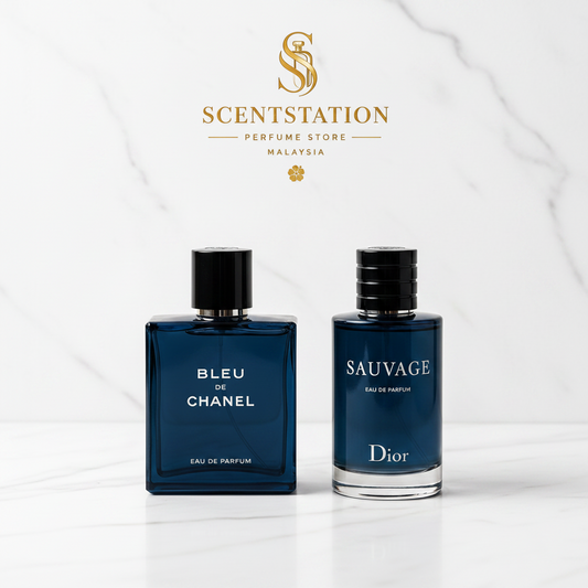 Bleu de Chanel & Dior Sauvage EDP Combo Set