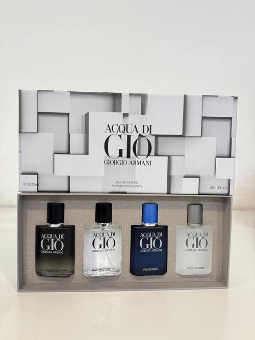 Acqua di Giò by Giorgio Armani – 4-Piece Men’s Fragrance Gift Set