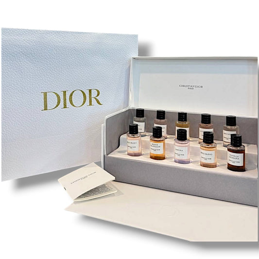 Christian Dior La Collection Privée 10-Piece Mini Perfume Gift Set – Niche Fragrance Collection