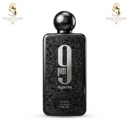 Afnan 9 PM Night Out Extrait de Parfum - 100ml