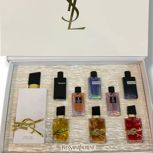 Yves Saint Laurent Luxury Mini Perfume Gift Set – Libre, L'Eau Nue & Y Fragrance Collection
